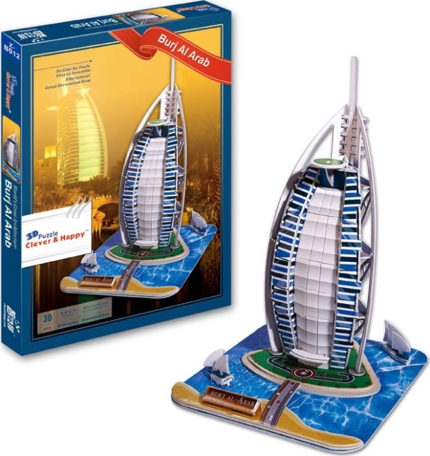 Puzzle 3D Burj Al Arab 30 pièces