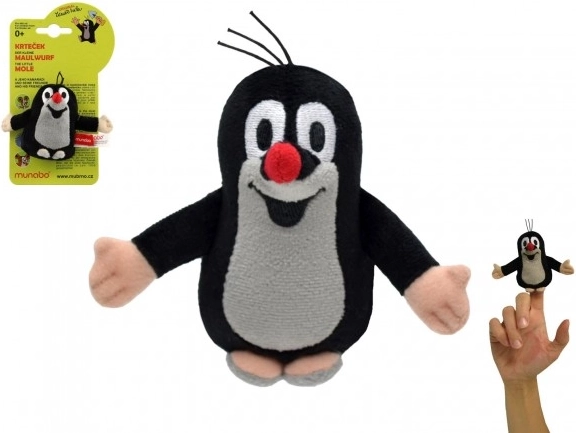 Krtek – marionnette à doigt 8 cm