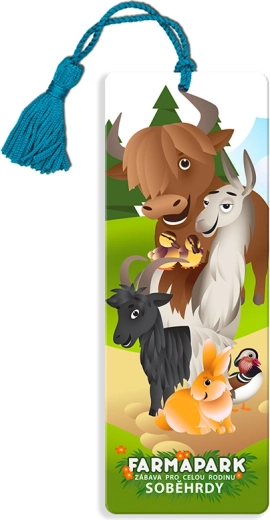 Marque-page 3D Prime – animaux du Farmapark