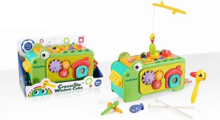 Cube éducatif Crocodile
