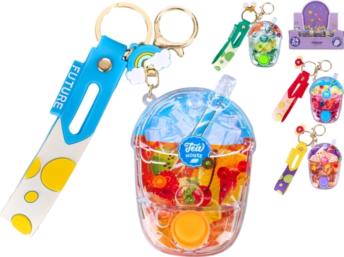 Jeu d’eau avec porte-clés – jouet de poche pour entraîner la motricité fine