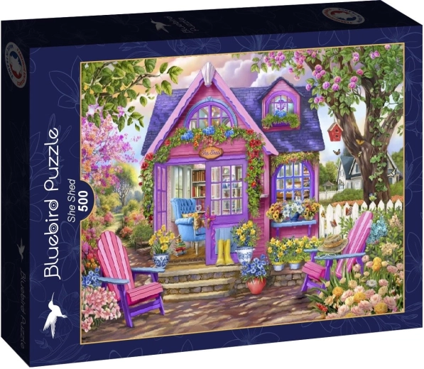 Puzzle Bluebird sa grange 500 pièces