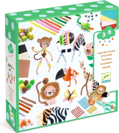 Kit créatif décoratif Djeco Jungle