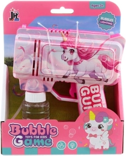 Pistolet à bulles licorne