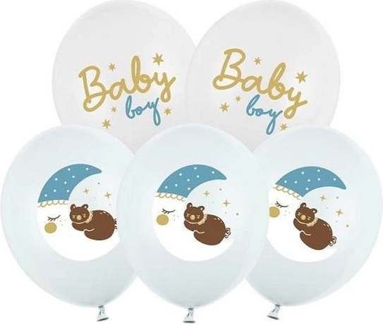Ballons Baby boy mix 30 cm (6 pcs)