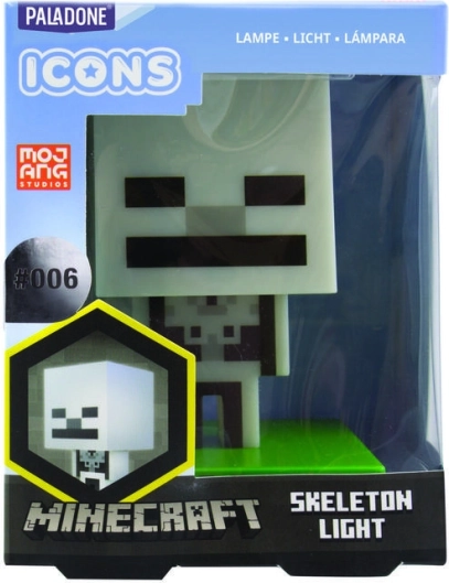 Lampe MINECRAFT – petite lampe Skeleton iconique