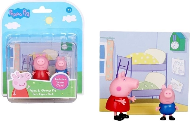 Hasbro Peppa Pig – set de figurines Peppa et George