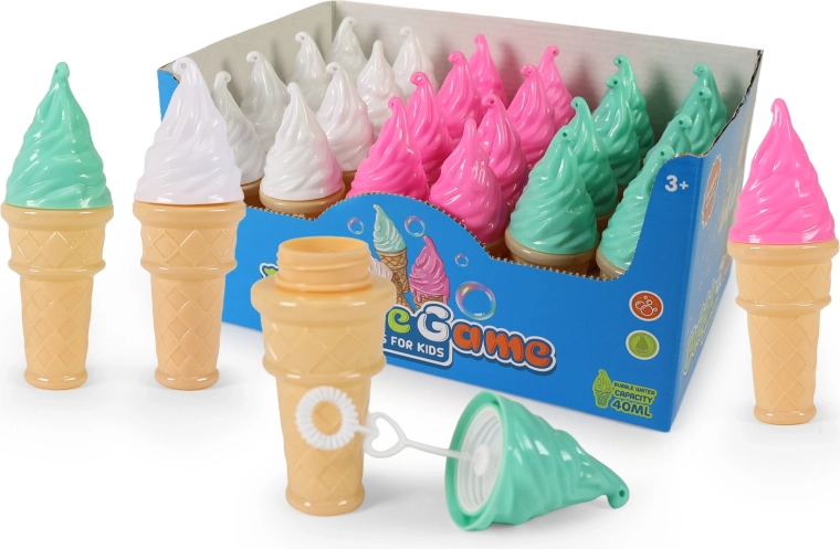 Bulle de savon en forme de glace 40 ml