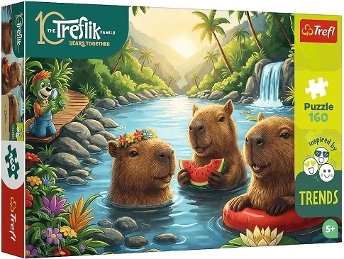 Puzzle Capybara 160 pièces InspiredByTrends