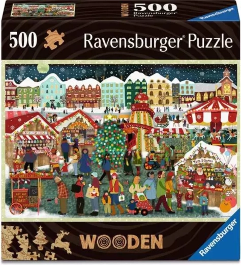 Ravensburger puzzle en bois La Magie de Noël 500 pièces