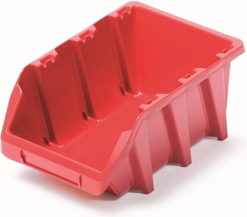 Boîte de rangement en plastique Bineer Long 198 × 118 × 84 mm rouge