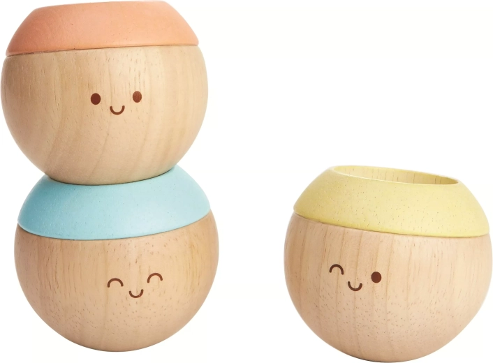 PlanToys Boules sensorielles « PlanLifestyle » lot de 3 pcs