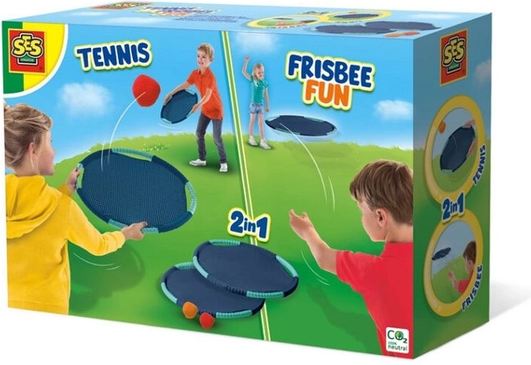 Jeu SES tennis et frisbee 2-en-1
