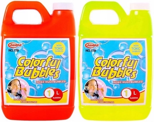 Recharge pour souffleur de bulles 500 ml