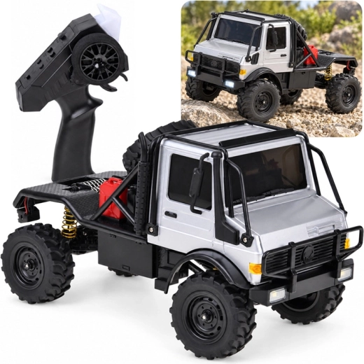 Voiture tout-terrain radiocommandée U4000 MN-333 4WD 1:18 avec éclairage LED