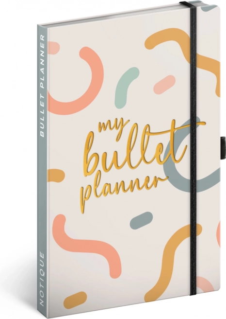 Agenda hebdomadaire non datée My Bullet Planner 13 × 21 cm