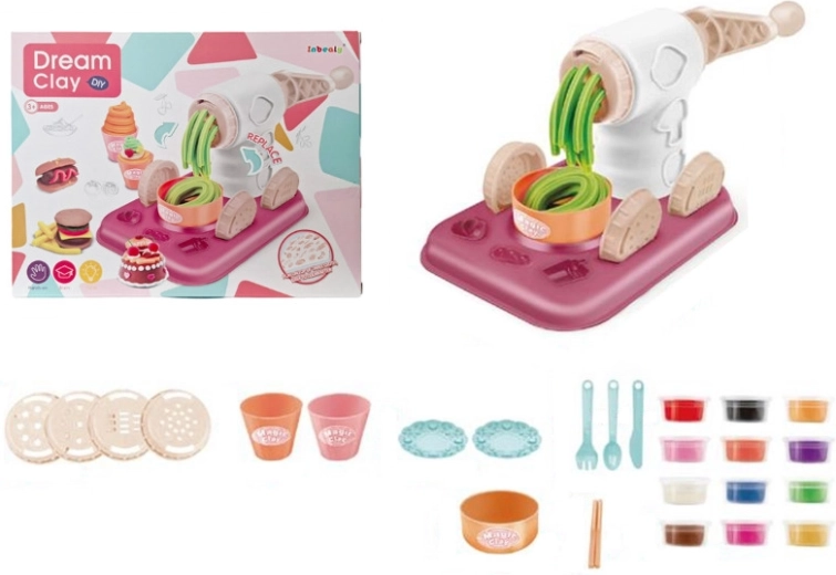 Pâte à modeler avec presse et accessoires