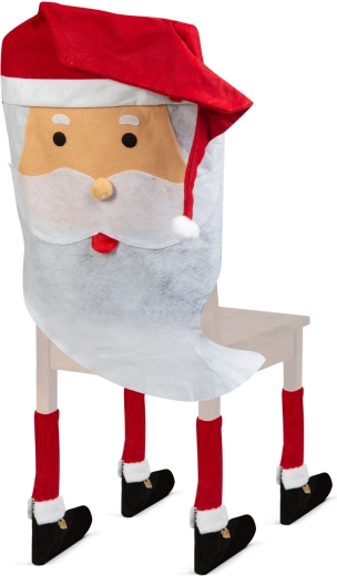Décoration de Noël pour chaise représentant Saint Nicolas - 1 pièce