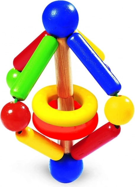 Hochet en bois Spacy - WONDERWORLD