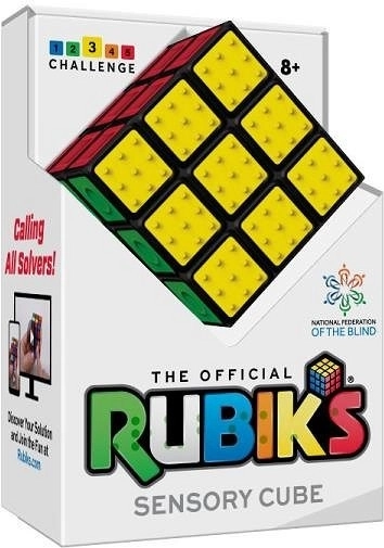 Cube Rubik 3x3 Sensorial pour malvoyants
