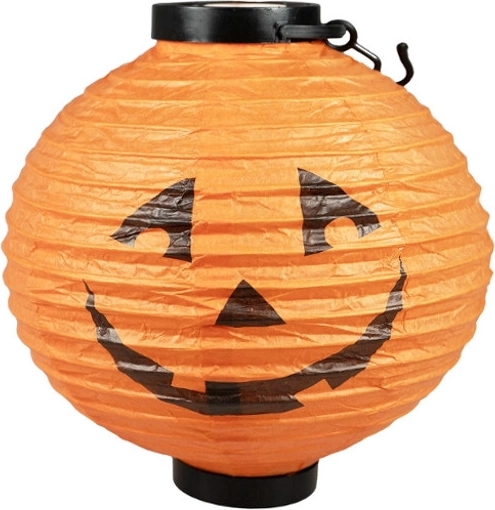 Lampion LED en forme de citrouille