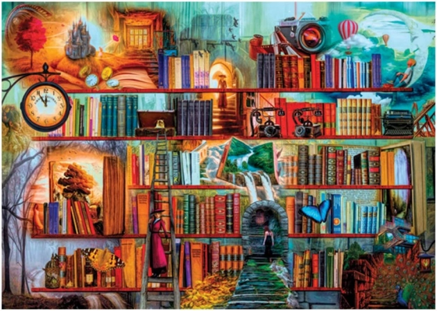 ANATOLIAN Puzzle Bibliothèque mystérieuse 3000 pièces