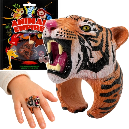Bague pour enfant avec tigre du Bengale