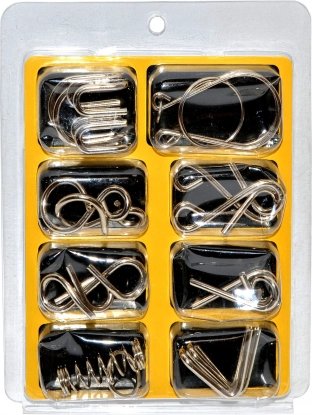 Set de casse-têtes en métal 8 pcs