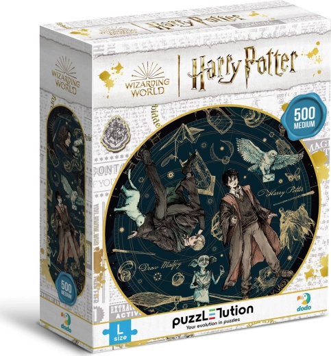 Puzzle Harry Potter : Rogue, Harry et Drago 500 pièces