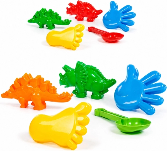 Set de sable pour enfants dinosaures – 5 pièces