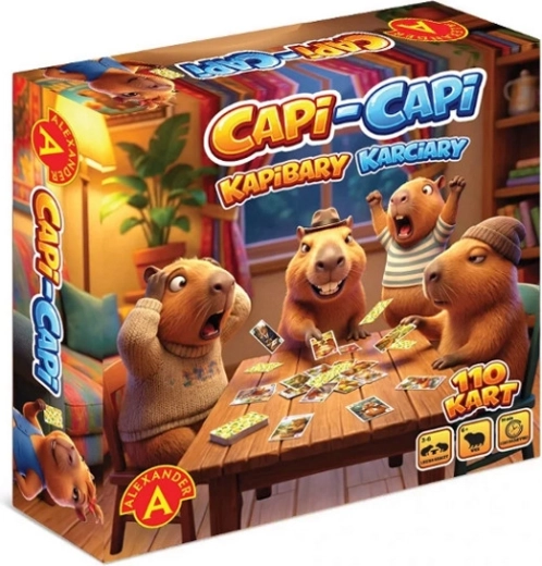 Capi-Capi – les capybaras jouent aux cartes