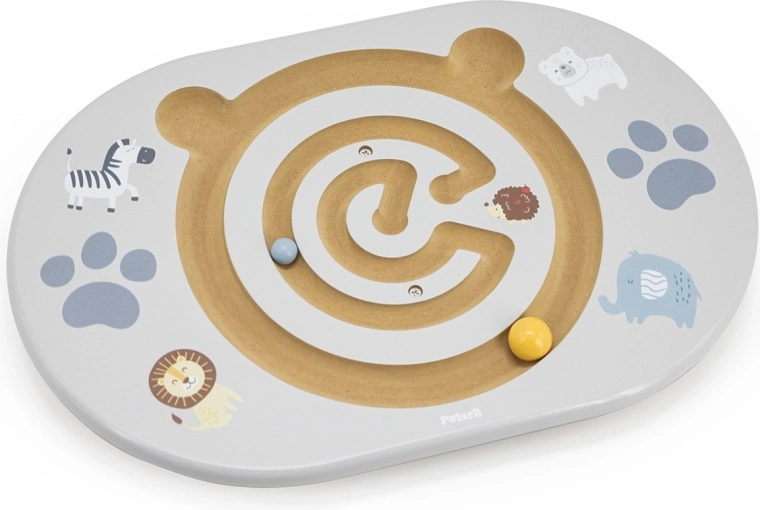 Planche d’équilibre en bois pour enfants