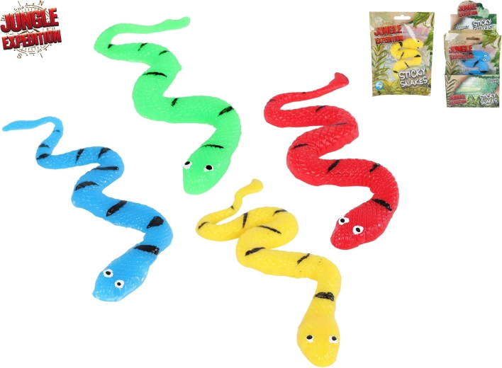Serpent extensible et adhésif Jungle Expedition