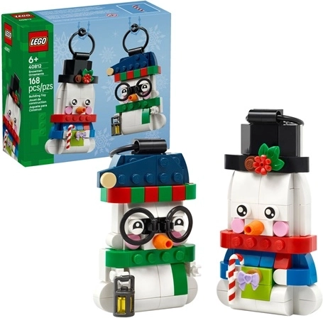 LEGO Iconic décorations avec bonshommes de neige