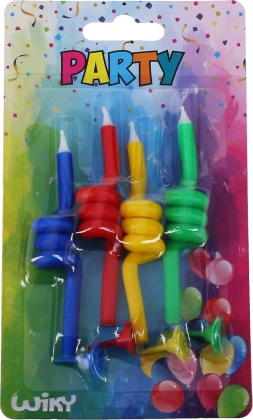 Bougies Spirale avec Supports