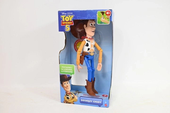 Disney Toy Story 5 figurine interactive parlante « Chudy » qui court (polonais)