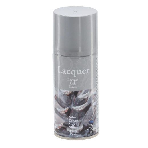 Spray décoratif argenté pour diverses surfaces 150 ml