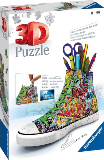 Puzzle 3D basket graffiti 112 pièces – RAVENSBURGER