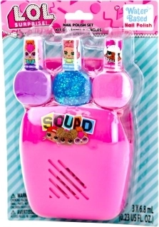 L.O.L. coffret manucure pour enfants avec souffleur à piles