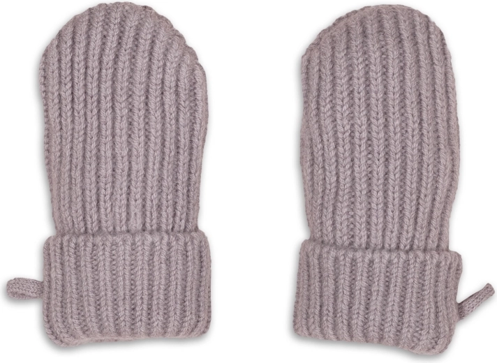 Gants en mérinos Lodger rose 1–2 ans - 1 pièce