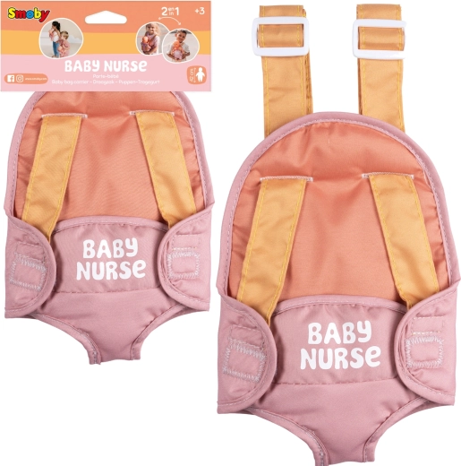 Porte-poupée BABY NURSE – doux et réglable