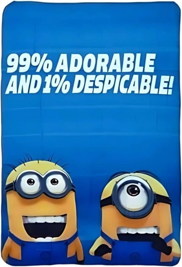 Couverture en polaire Minions