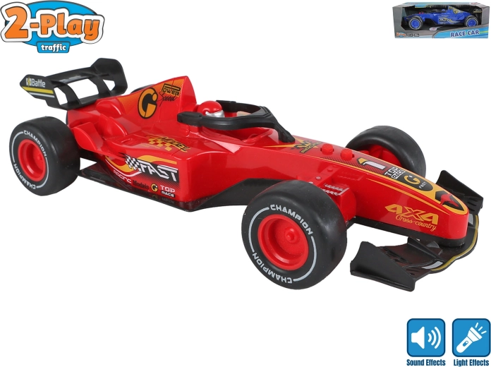 Formule 2-Play Traffic 26 cm avec moteur à inertie (friction), lumière et son