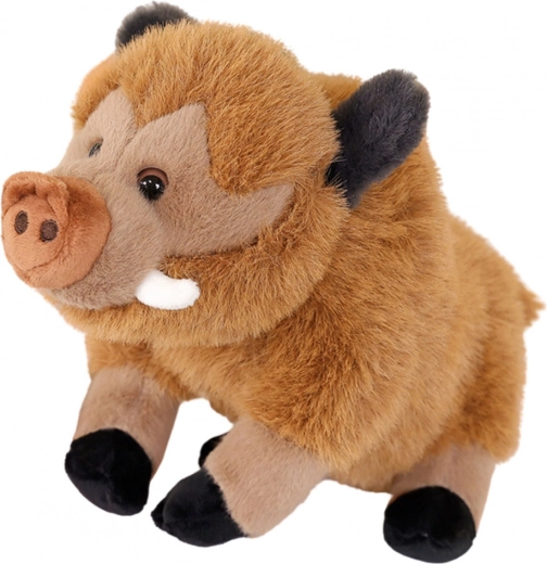 Peluche Sanglier Brun 25 cm