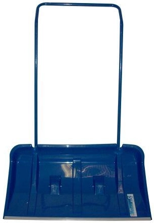 Pelle à neige avec lame en aluminium et roues 82 × 42 cm