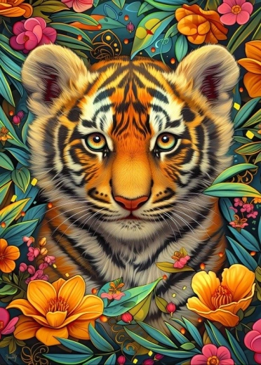 Puzzle Bébés terrestres 300 pièces BLUEBIRD