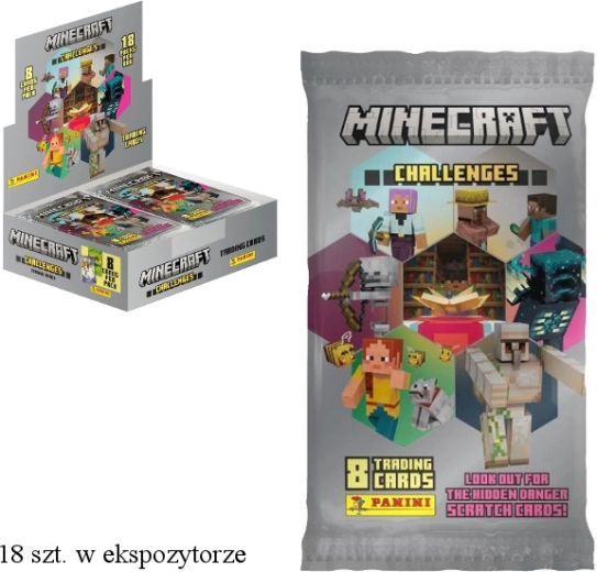 Panini Minecraft – pochette de cartes à collectionner