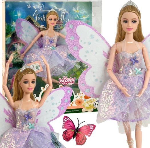 Poupée fée Emi avec ailes de papillon WOOPIE ROYAL