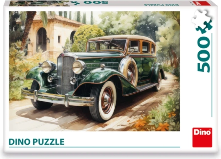 Puzzle Dino Rolls-Royce vert 500 pièces