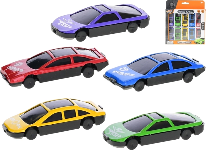 Set de petites voitures de sport 1:64, 10 pcs